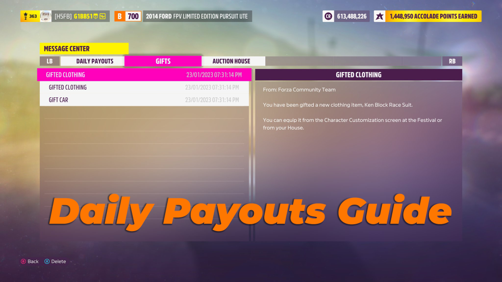 How To Get Daily Payouts In Forza Horizon 5 