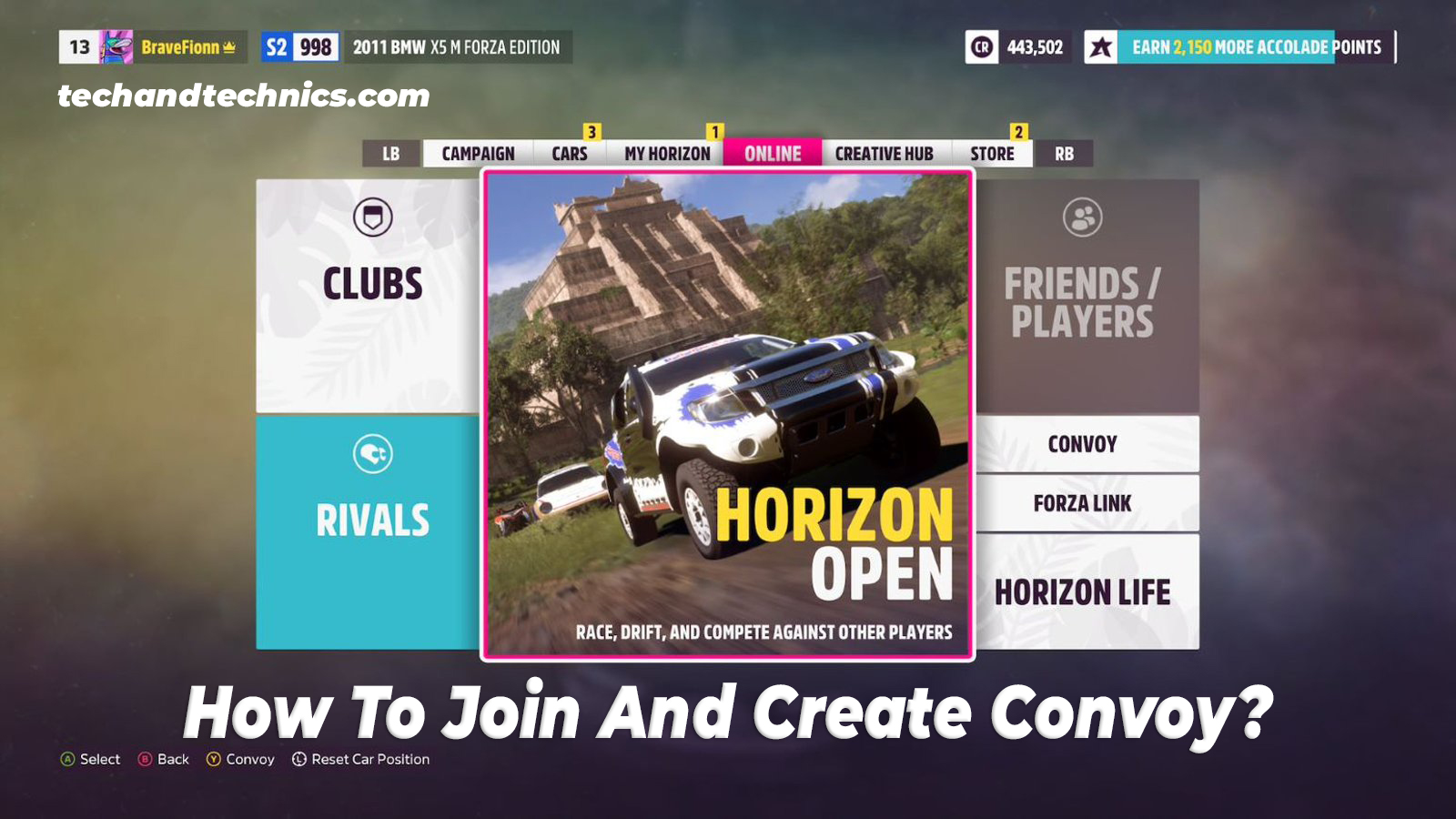How To Join Leaders Session in Forza Horizon 5 (Guide)